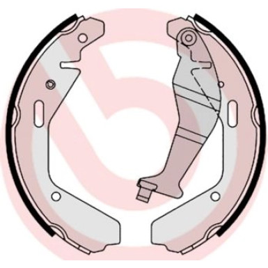 Bremsbackensatz HA CHEVROLET Cruze OPEL Agila 00-08 ESSENTIAL LINE S 79 502