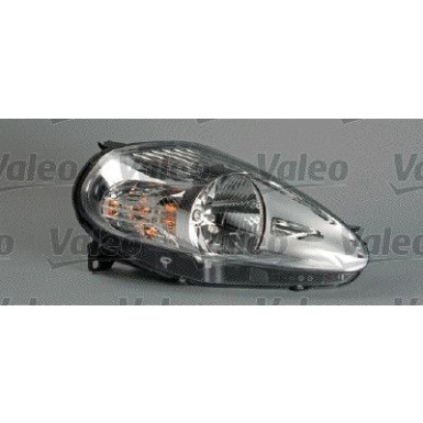 Scheinwerfer L H4 +MOT CHROM 14-PIN VALEO PQ | FIAT GRANDE PUNTO 10,05-10,08 | 88901
