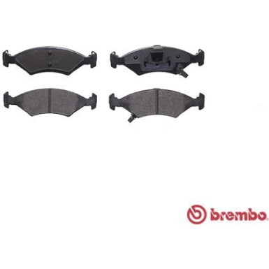 BREMBO Bremsbelagsatz, Scheibenbremse | P 30 062