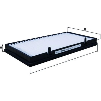 MAHLE Filter, Innenraumluft LA 382
