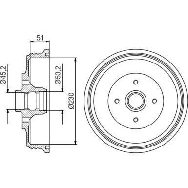 Bremstrommel | SEAT,VW | 0 986 477 178 Bremstrommel | SEAT,VW | 0 986 477 178