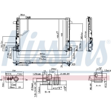 Kondensator PKW MERCEDES C-Klasse W204 07 FIRST FIT 940035
