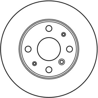 Bremsscheibe Daihatsu P. Charade 87-93 | DF2635