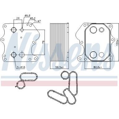 Ölkühler PKW Citroen Jumper 06 FIRST FIT 91128