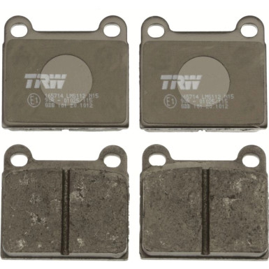 Bremsklötze HA | VAG,OPEL,FORD,MERCEDES | GDB101