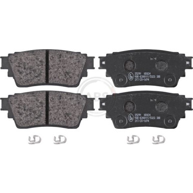 A.B.S. Bremsbeläge 35291