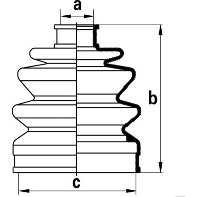 Herth + Buss Jakoparts Gelenkmanschette J2860504