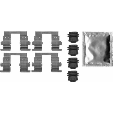 ZUBEHÖRSATZ, SCHEIBENBREMSBELAG | 82546900