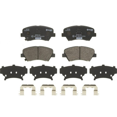 BREMBO Bremsklötze Xtra VA | HYUNDAI i30, Veloster KIA Ceed 09 | P 30 073X BREMBO Bremsklötze Xtra VA | HYUNDAI i30, Veloster KIA Ceed 09 | P 30 073X