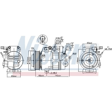 Kompressor PKW Hyundai IX55 08 FIRST FIT 890175
