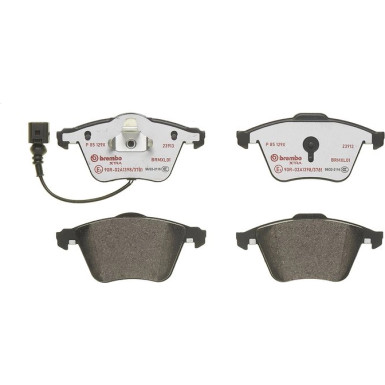 BREMBO Bremsklötze Xtra VA AUDI A3 SEAT Leon VW Golf 08 XTRA LINE P 85 129X