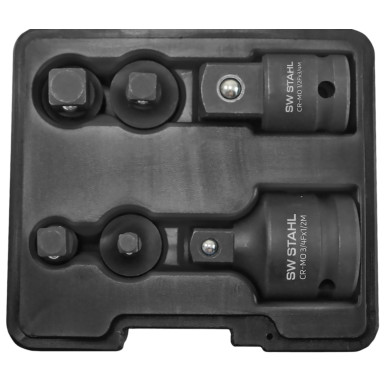07930L SW-Stahl Impact-Adaptersatz 6 tlg.