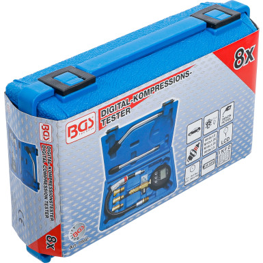 BGS Digital-Kompressionstester für Benzinmotoren | 8980