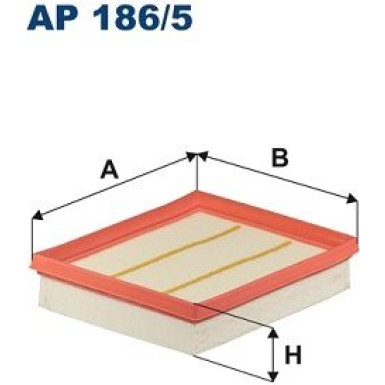 FILTRON Luftfilter AP 186/5