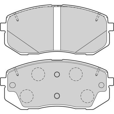 VALEO Bremsbeläge 302676