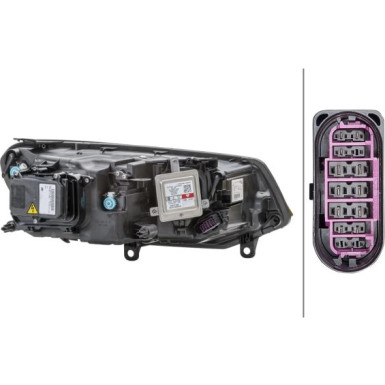 SCHEINWERFER L HELLA | VW TOUAREG 10-18 | 1ZS 010 328-051 SCHEINWERFER L HELLA | VW TOUAREG 10-18 | 1ZS 010 328-051