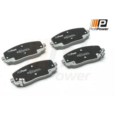 PROFIPOWER Bremsbelagsatz, Scheibenbremse | 1B1111