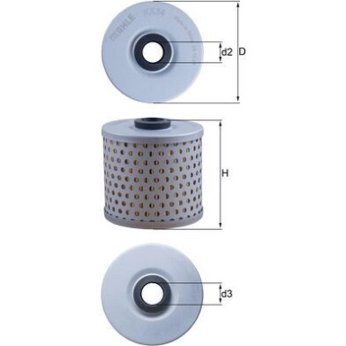 MAHLE Kraftstofffilter