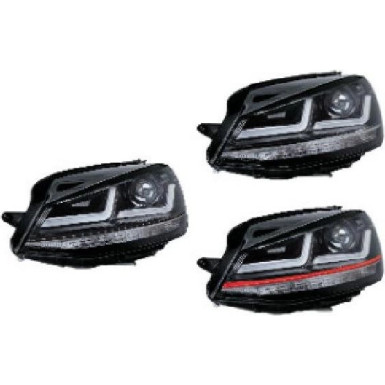 Osram LEDriving® Golf VII LED Scheinwerfer, Black Edition als Xenonersatz LEDriving® headlights for VW Golf VII LEDHL104-BK