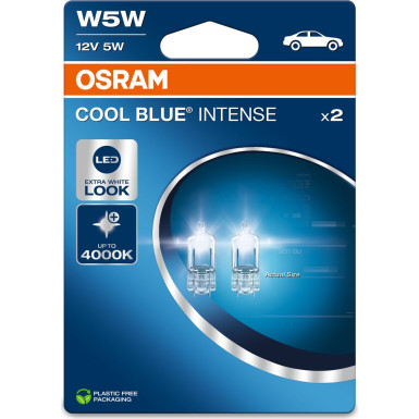 OSRAM W5W 12V W2.1x9.5d 5W Cool Blue INTENSE NextGen. 4000K