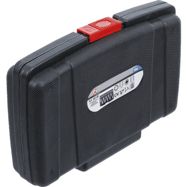 BGS Bit-Einsatz-/Steckschlüssel-Satz Antrieb Innensechskant 12,5 mm (1/2 ) T-Profil (für Torx)/E-Profil 19-tlg BGS Do it yourself 95100