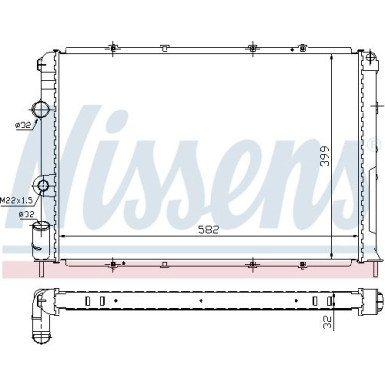 Wasserkühler PKW | RENAULT Megane,Scenic | 63938A