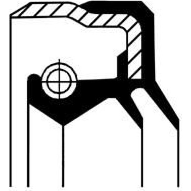 01029794B Wellendichtring, Differential