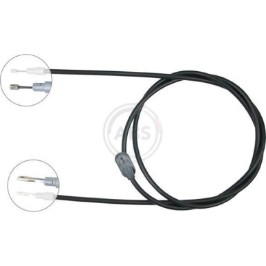 A.B.S. Handbremsseil Seilzug Festellbremse K19681 A.B.S. Handbremsseil Seilzug Festellbremse K19681