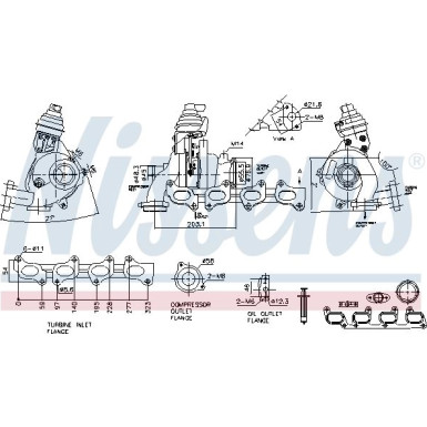 Nissens Turbo | VW Amarok,Crafter 06 | 93499