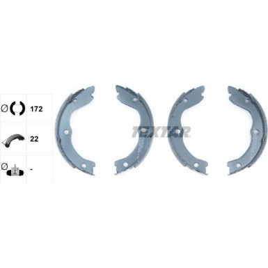 Handbremsbacken Nissan X-Trail 01 | 91062700