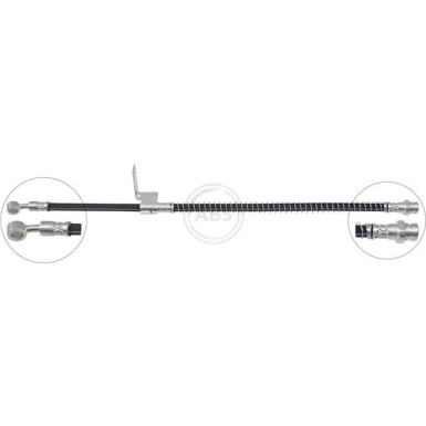 A.B.S. Bremsschlauch | SL5673