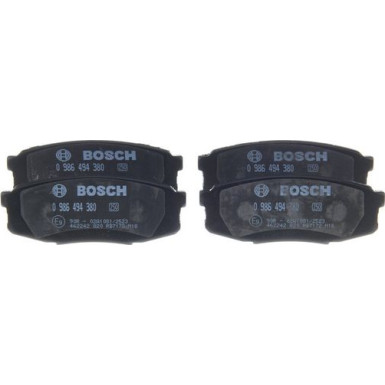 Bremsklötze | TOYOTA,LEXUS | 0 986 494 380