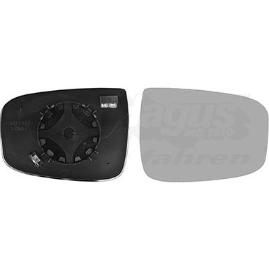 Spiegelglas, Außenspiegel Hyundai IX20 konvex OE 87621-1K000 HAGUS 8239838