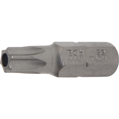 BGS Bit | Antrieb Außensechskant 8 mm (5/16"""") | T-Profil (für Torx) mit Bohrung T40 | 4440