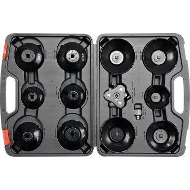 YT-0594 Ölfilterschlüssel Satz 13-Tlg.