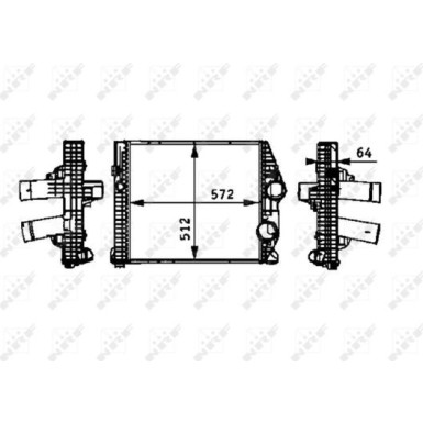 NRF Druckluftkühler 30211