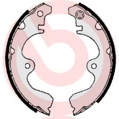 Bremsbackensatz HA TOYOTA Starlet 89-96 ESSENTIAL LINE S 83 532