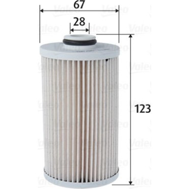 VALEO Kraftstofffilter | 587083