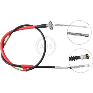 A.B.S. Handbremsseil Seilzug Festellbremse K12778