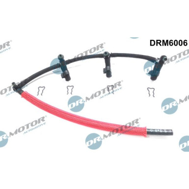 DR.MOTOR Schlauch, Leckkraftstoff DRM6006