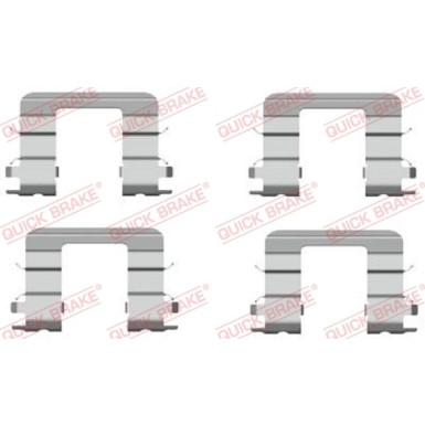 391-1696 Montagesatz f.Bremsklötze | KIA Picanto 04 | 109-1696