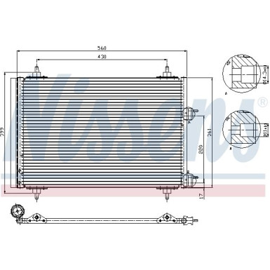 Kondensator PKW PEUGEOT 207 FIRST FIT 94570