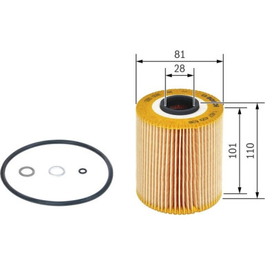 Ölfilter | BMW 3,5 Serie | 1457429638