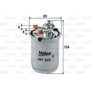 VALEO Kraftstofffilter | 587529