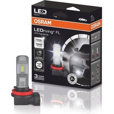 FOG Osram | LED H8/H11/H16 Off-Road | 12V 8,2W PGJ19-1/2/3, 6000K | 67219CW
