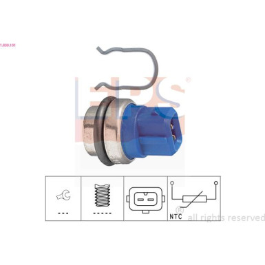 Sensor, Kühlmitteltemperatur Made in Italy - OE Equivalent 1.830.101