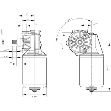 0 986 337 410 Wischermotor 0 986 337 410 Wischermotor