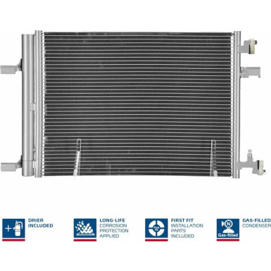 Kondensator PKW OPEL ASTRA J 09 FIRST FIT 940134