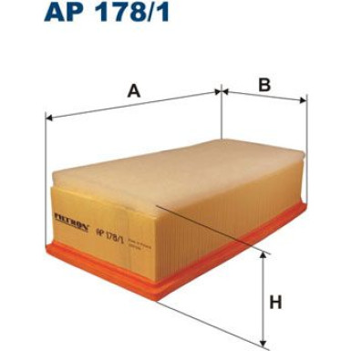 FILTRON Luftfilter | AP 178/1