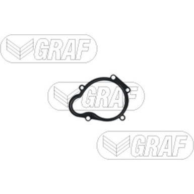 Wasserpumpe ALFA Giulia,Stelvio 16 PA1496